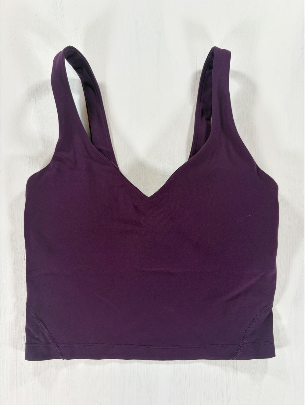 Lululemon Align Tank Size 2 Dramatic Magenta Athleisure Activewear Basics